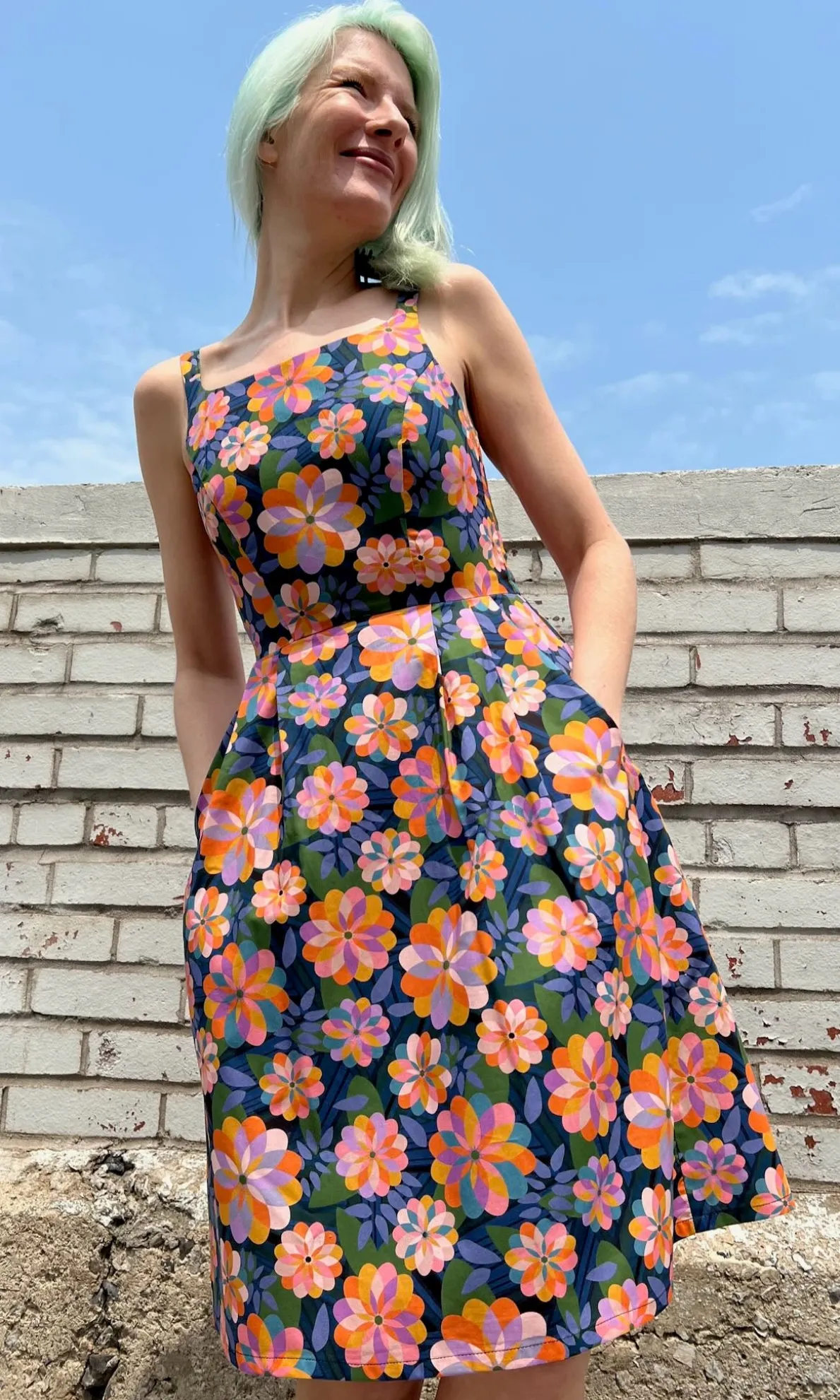 Reedbird Dress - Sunset