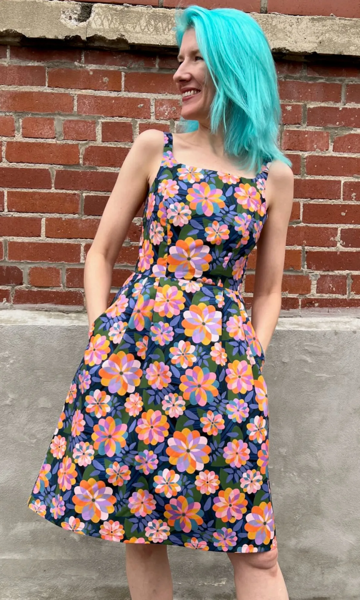 Reedbird Dress - Sunset