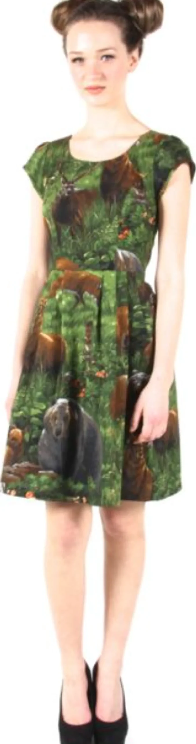 RN575 - 2 - Macaw Dress - Woods