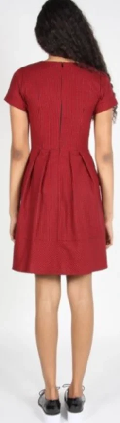 RN907 - 14 - Accentor Dress - Red