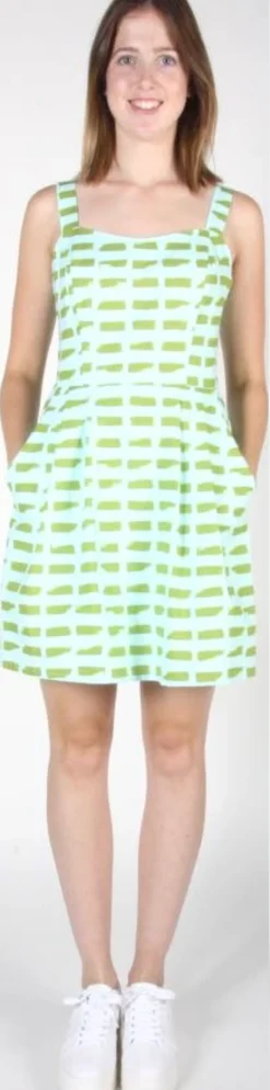 RN931 - 6 - Akikiki Dress - Brush Strokes