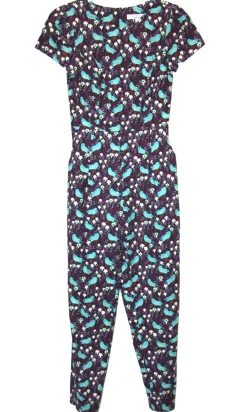 RN729 - 2 - Auk Jumpsuit - Bird Forest