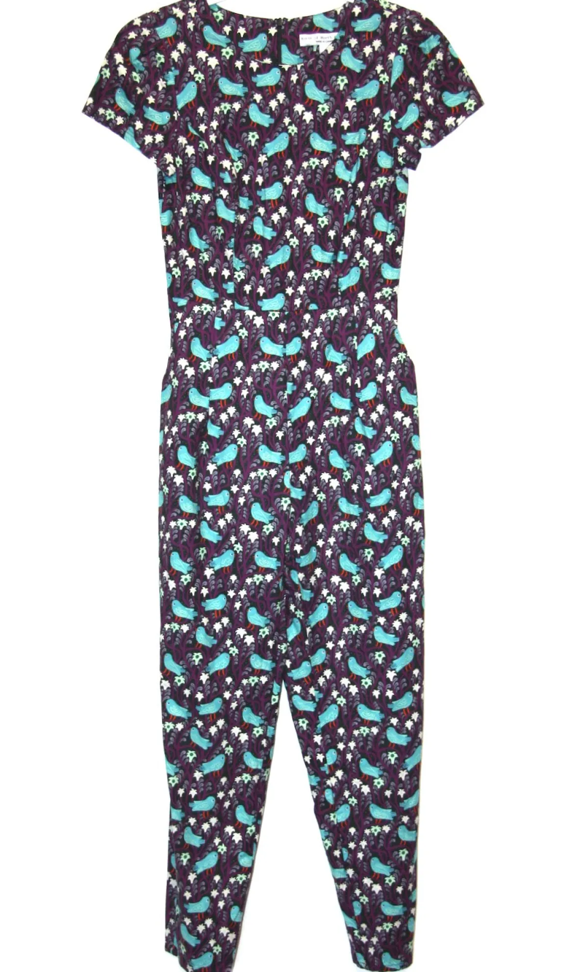 RN729 - 2 - Auk Jumpsuit - Bird Forest