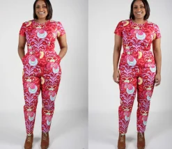 RN887 - 16 - Auk Jumpsuit - Blacklight Orchid