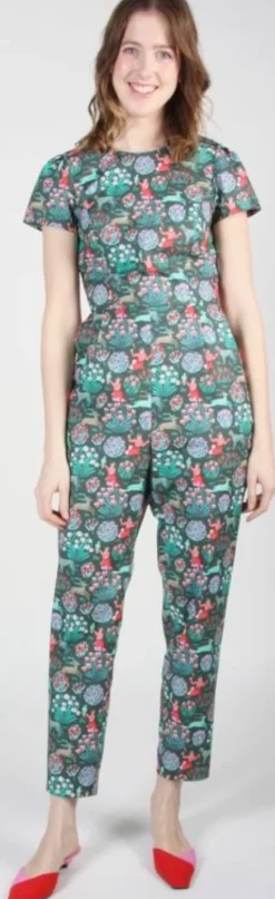 RN814 - 2 - Auk Jumpsuit - Leopard Tulip People