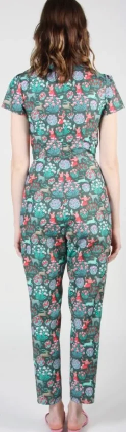RN814 - 2 - Auk Jumpsuit - Leopard Tulip People