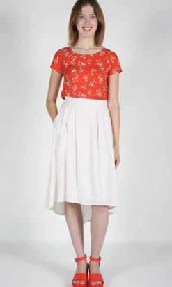 RN164 - 6 - Barbtail Skirt - Ivory