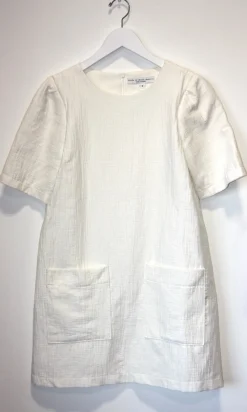RN678 - 4 - Bishop Dress - Ecru