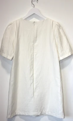 RN678 - 4 - Bishop Dress - Ecru