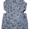 RN756 - 12 - Bluebird Dress - Nautical Chambray