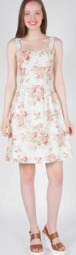 RN953 - 14 - Bouvreuil Dress - English Rose