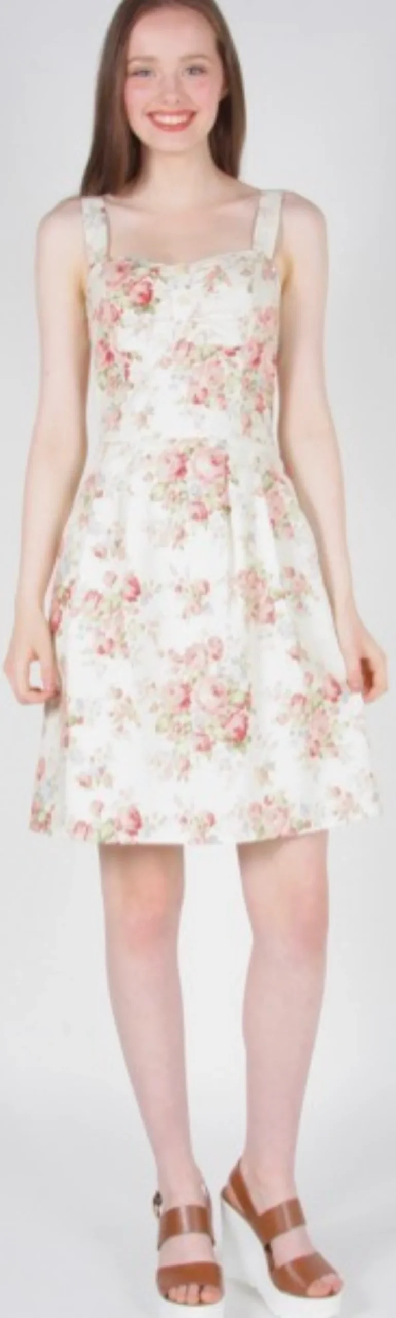 RN953 - 14 - Bouvreuil Dress - English Rose