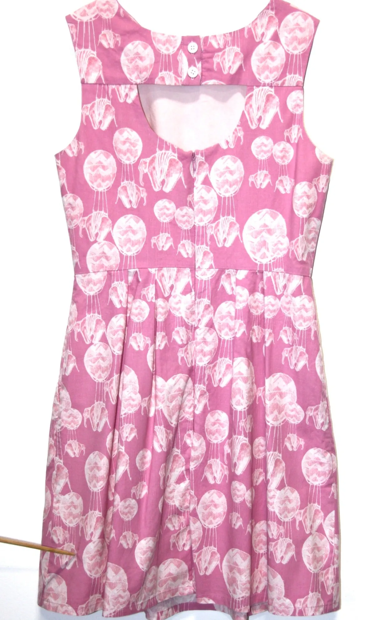 RN622 - 8 - Bulbul Dress - Pink Pachyderm