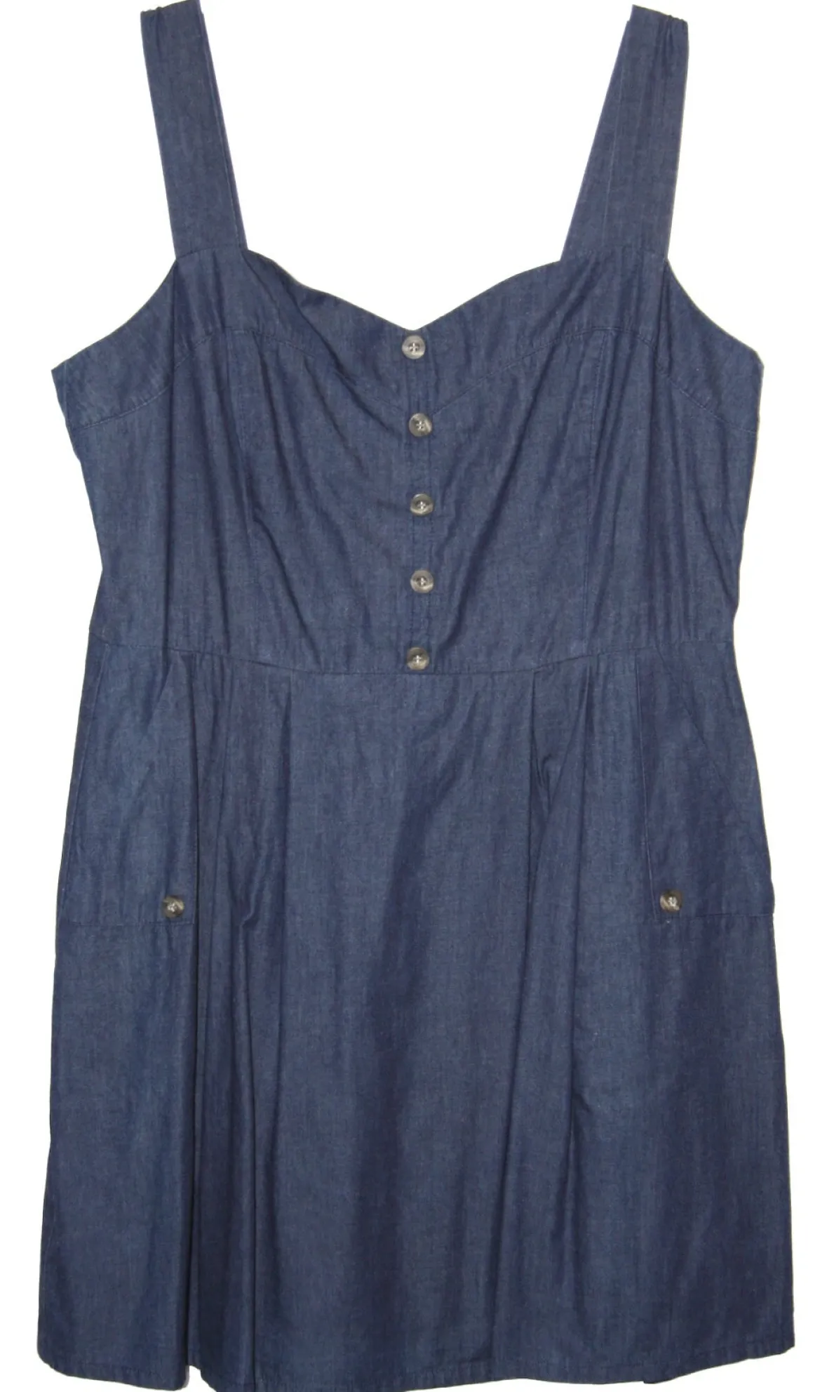 RN761 - 14 - Chlorophonia Dress - Dark Wash