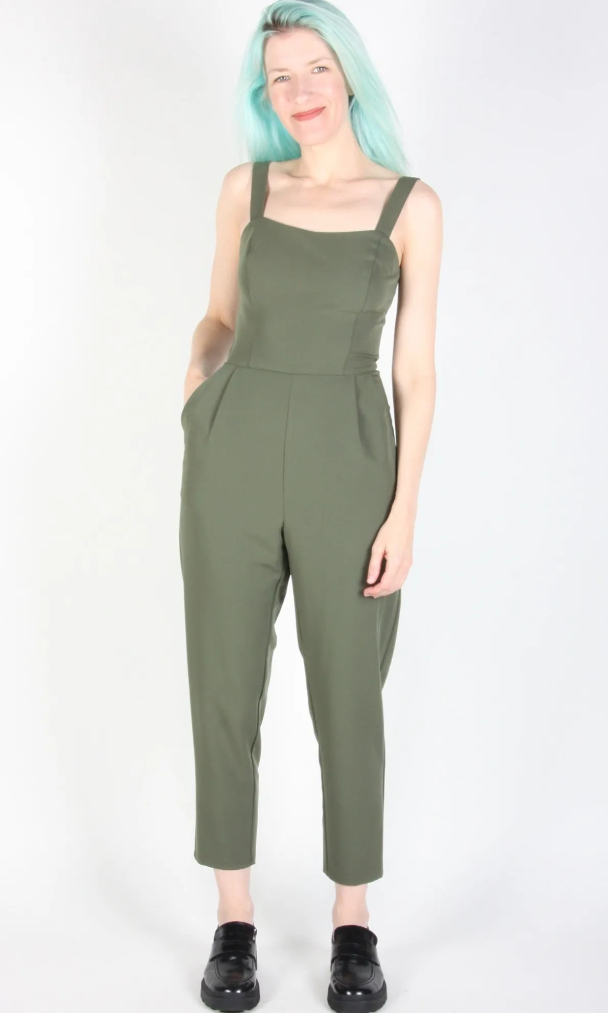 RN889 - 10 - Crossbill Jumpsuit - Olive