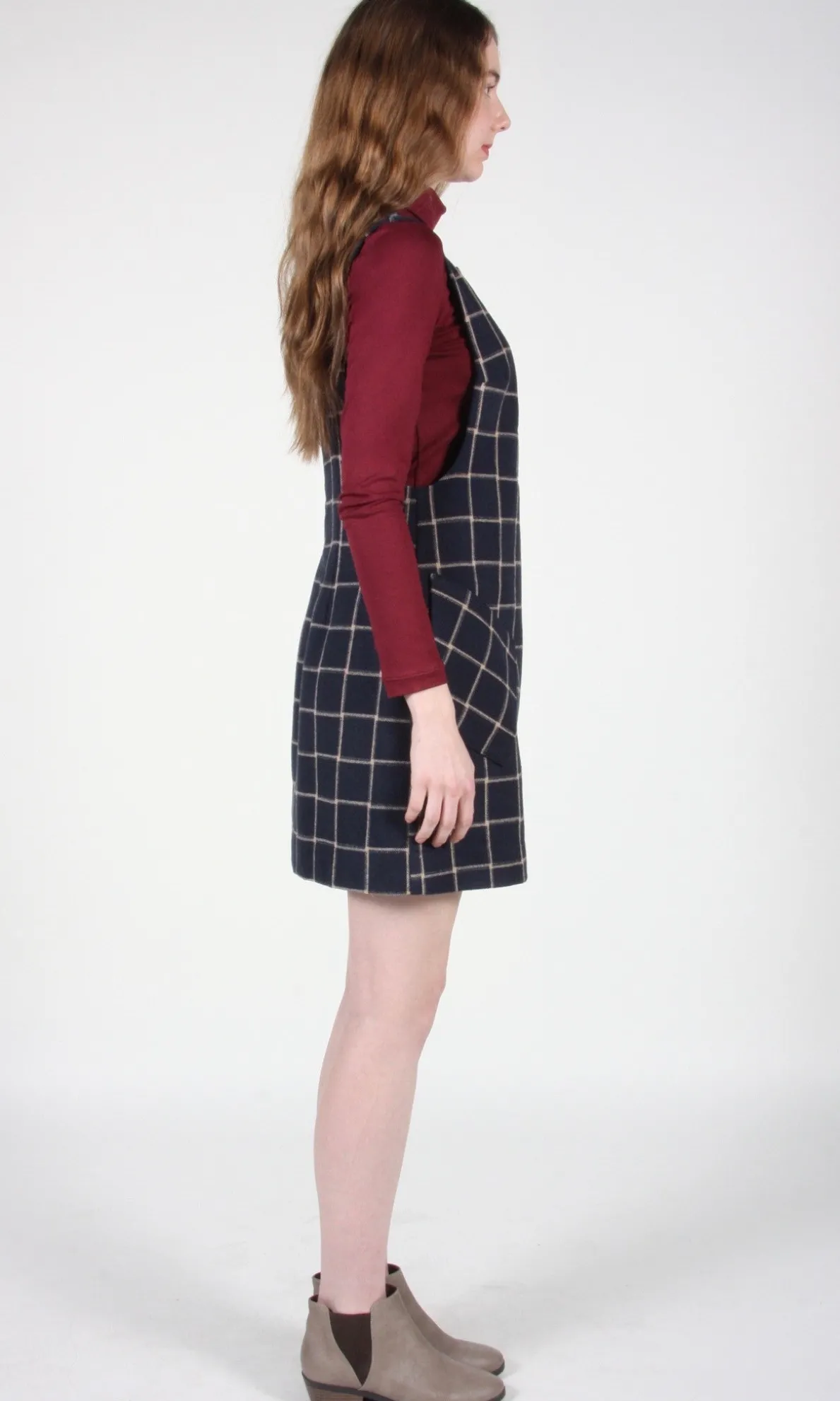 RN464 - 6 - Curlew Tunic - Navy/Taupe