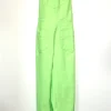 RN161 - 4 - Currawong Overalls - Neon Lime
