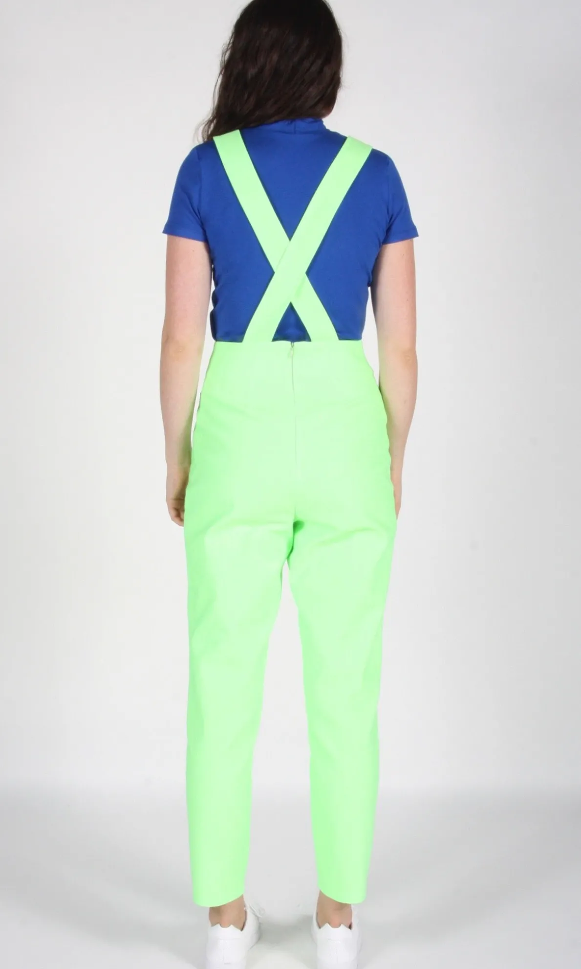 RN161 - 4 - Currawong Overalls - Neon Lime