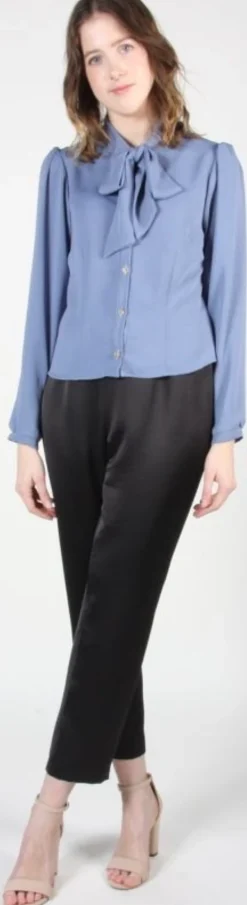 RN810 - 16 - Dotterel Blouse - Blue