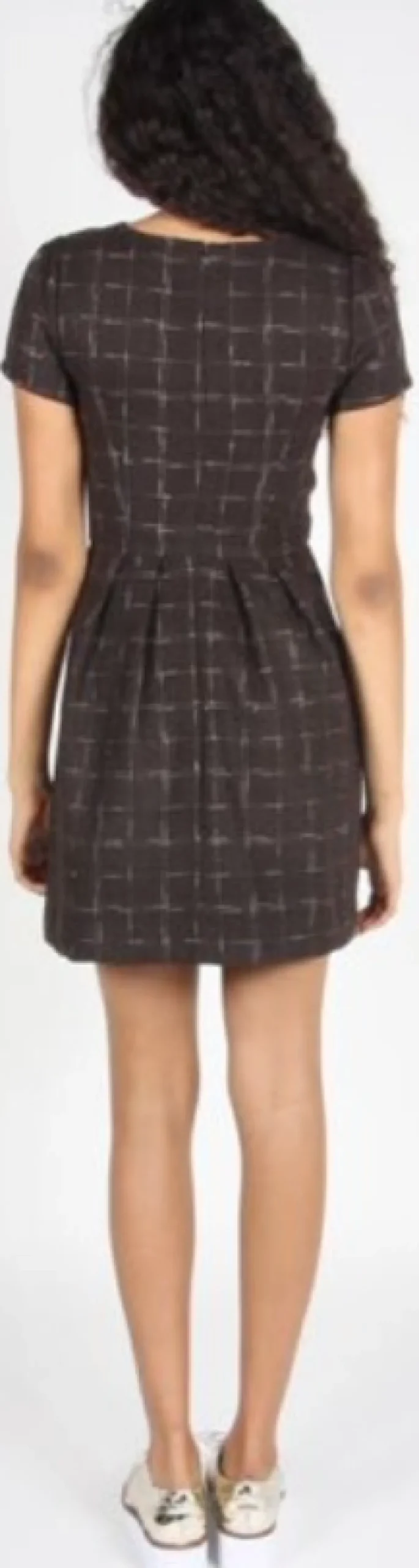 RN590 - 2 - Drongo Dress - Brown