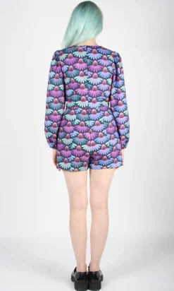RN858 - 2 - Eave Swallow Romper - Echinacea