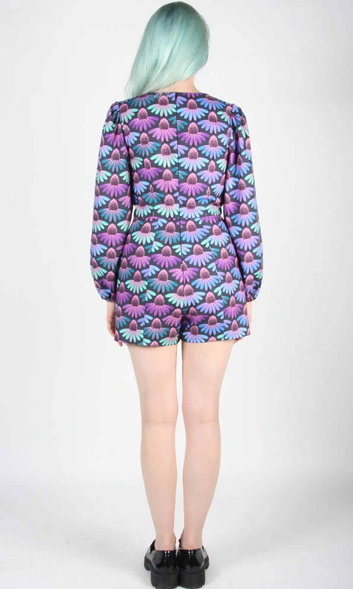 RN858 - 2 - Eave Swallow Romper - Echinacea