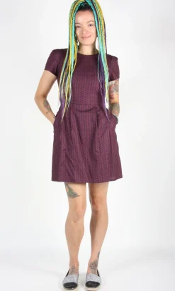 RN968 - 86 - Engoulevent Dress - Shadow Plum