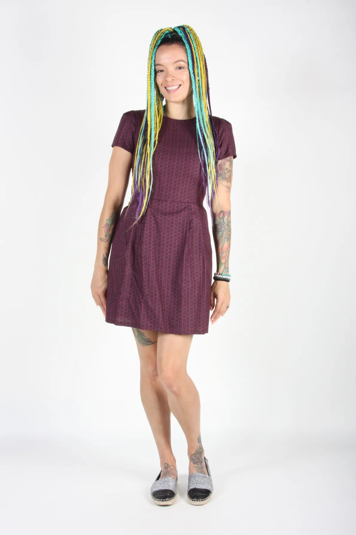 RN968 - 86 - Engoulevent Dress - Shadow Plum