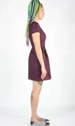 RN968 - 86 - Engoulevent Dress - Shadow Plum