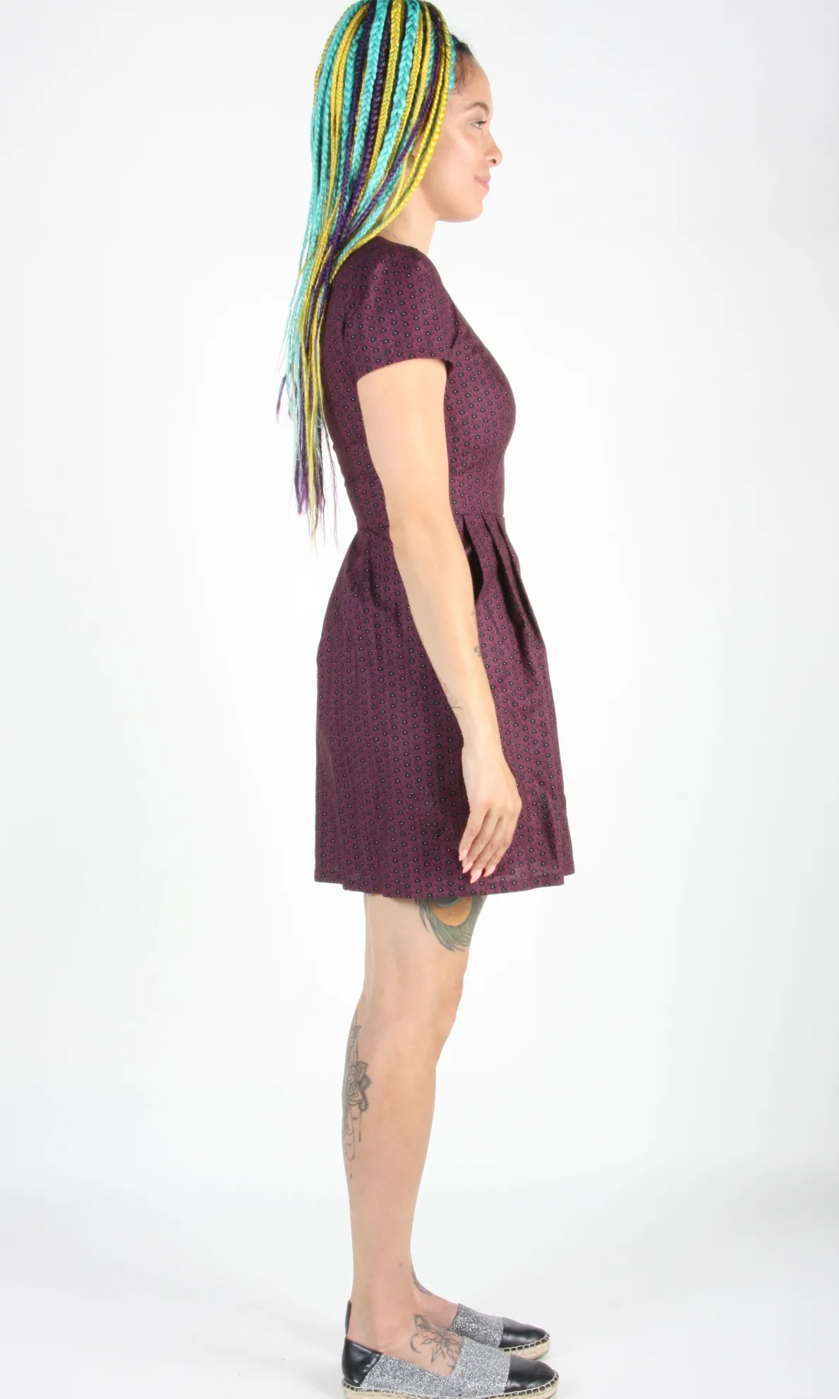 RN968 - 86 - Engoulevent Dress - Shadow Plum