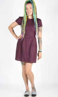 RN968 - 86 - Engoulevent Dress - Shadow Plum