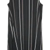 RN649 - 16 - Fulmar Dress - Black Stripes