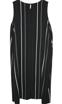 RN649 - 16 - Fulmar Dress - Black Stripes