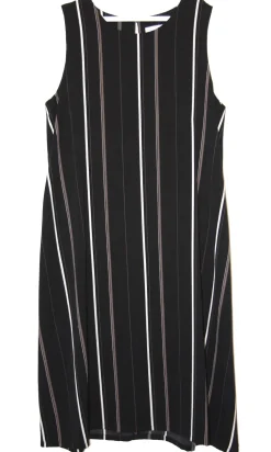 RN744 - 10 - Fulmar Dress - Black Stripes