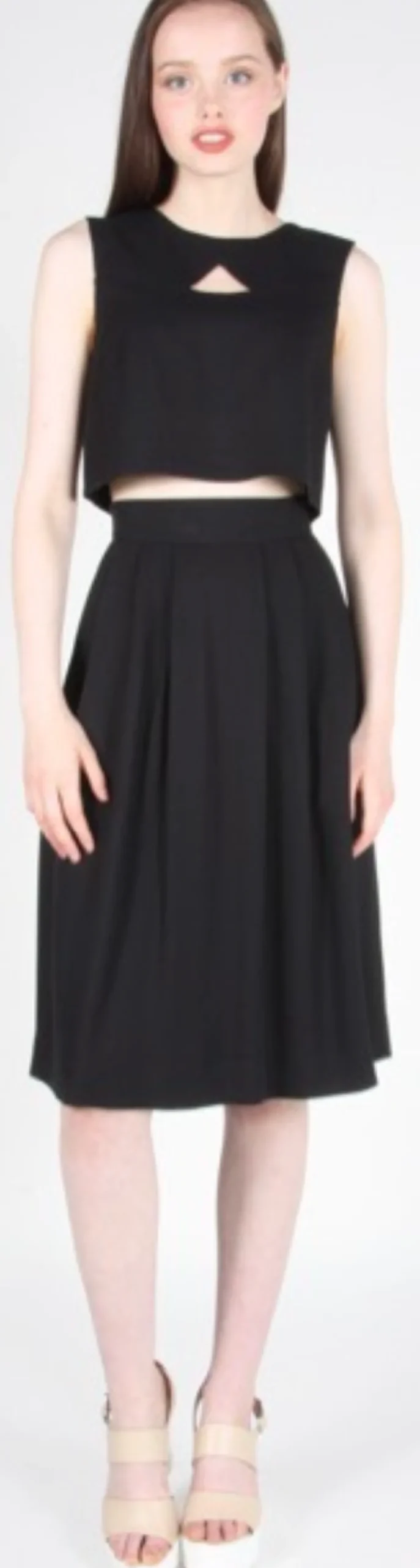RN971 - 14 - Godwit Skirt - Black