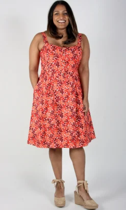 RN904 - 12 - Grosbeak Dress - Cherries