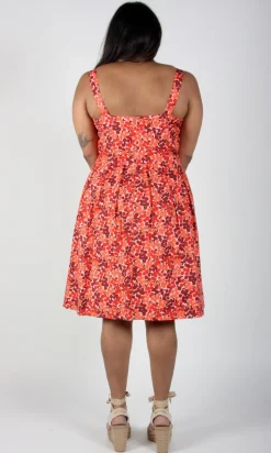 RN904 - 12 - Grosbeak Dress - Cherries