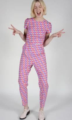 RN433 - 2 - Gyrfalcon Jumpsuit - Pink Toucans