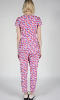 RN433 - 2 - Gyrfalcon Jumpsuit - Pink Toucans