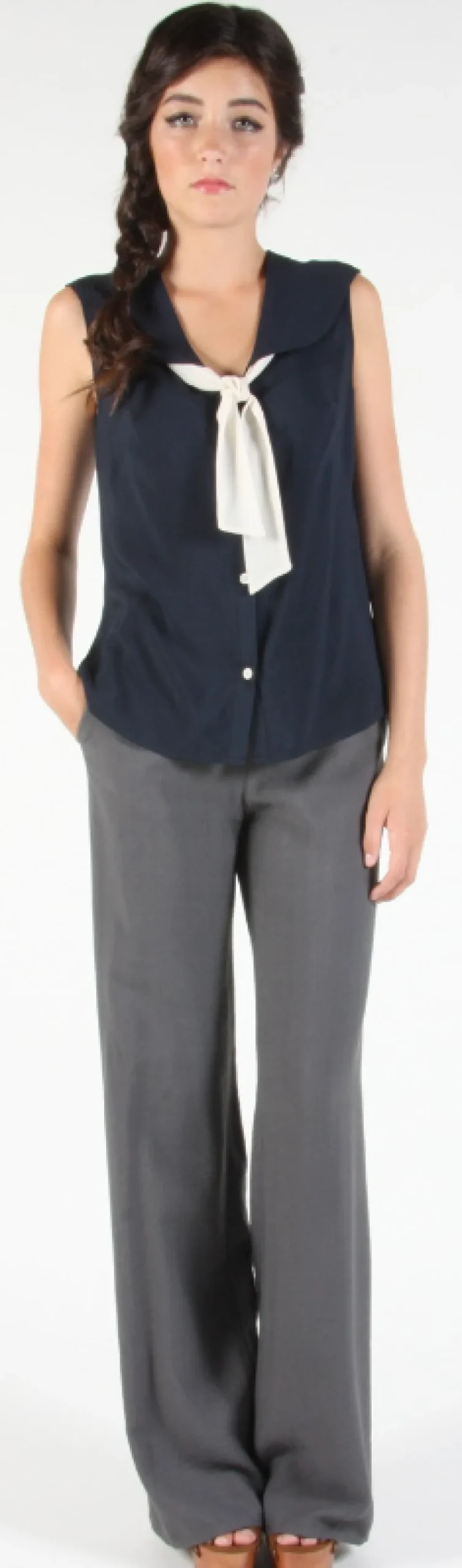 RN271 - 2 - Hirondelle Pant - Grey