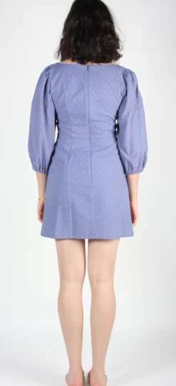 RN852 - 8 - Hummingbird Dress - Periwinkle