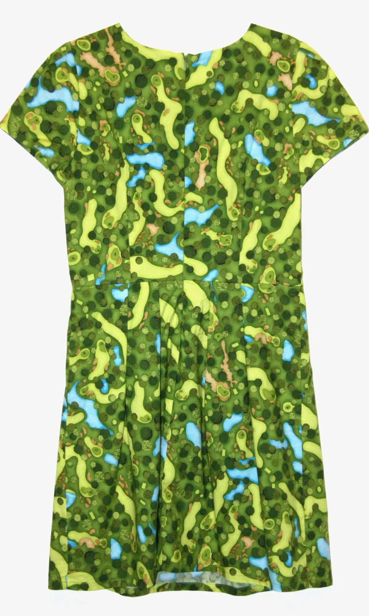 RN837 - 10 - Kittiwake Dress - Aerial Golf