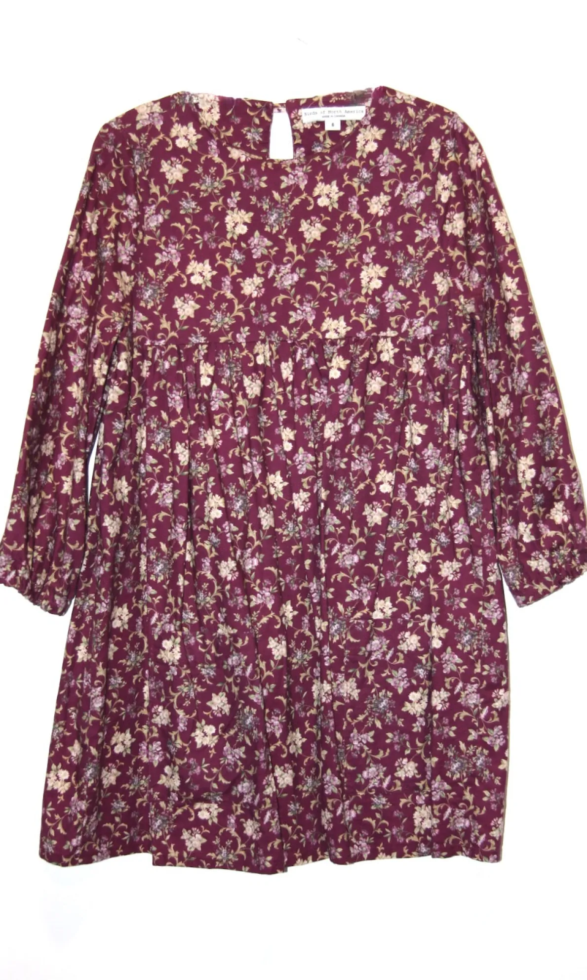 RN735 - 6 - Martin Dress - Purple Posy