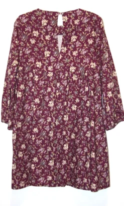 RN735 - 6 - Martin Dress - Purple Posy