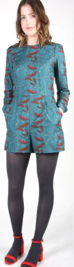 RN726 - 2 - Nothura Romper - Night Monarchs