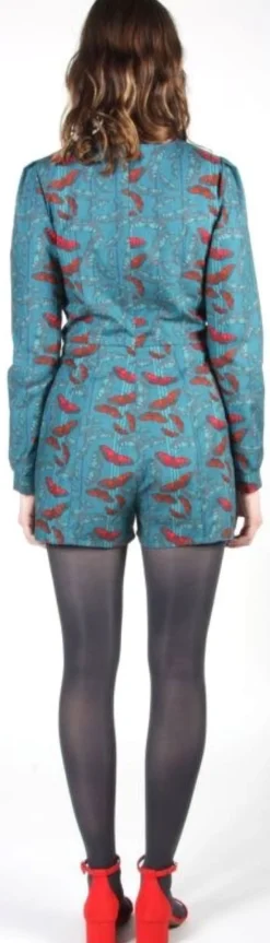 RN726 - 2 - Nothura Romper - Night Monarchs