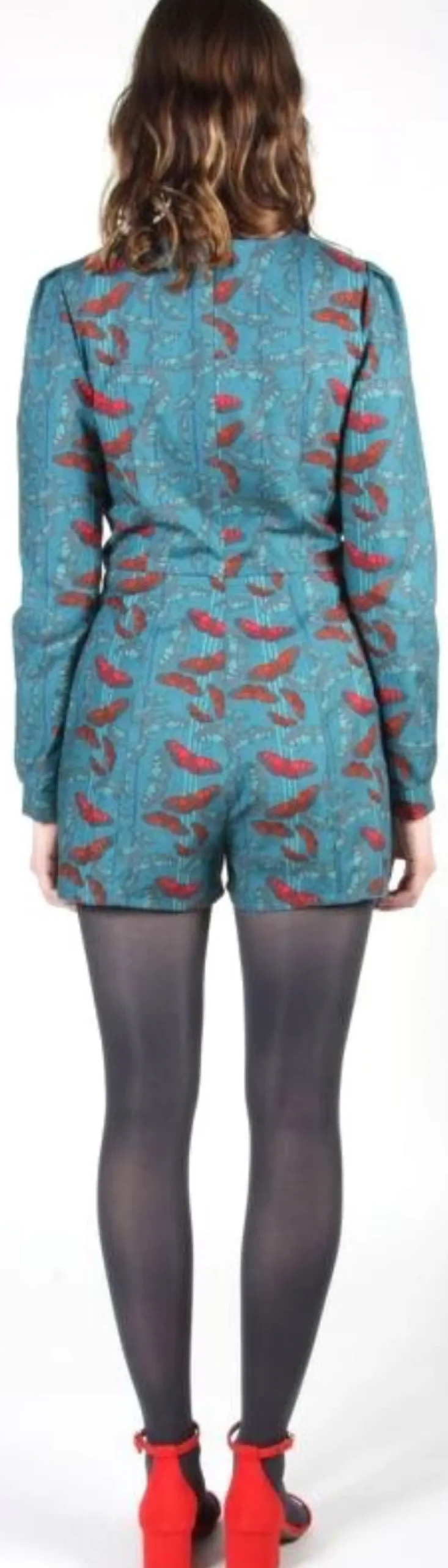 RN726 - 2 - Nothura Romper - Night Monarchs