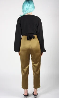 RN327 - 16 - Parakeet Pant - Golden Olive