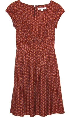 RN2 - 2 - Peppershrike Dress - Brick