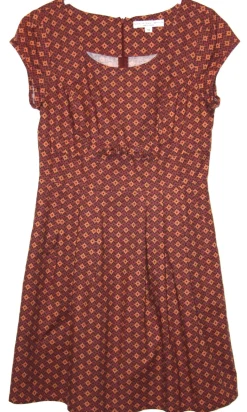 RN893 - 12 - Peppershrike Dress - Brick
